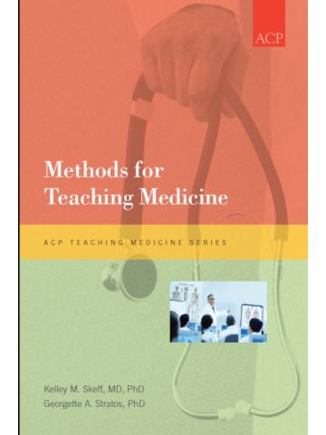 Cover of Methods for Teaching Medicine